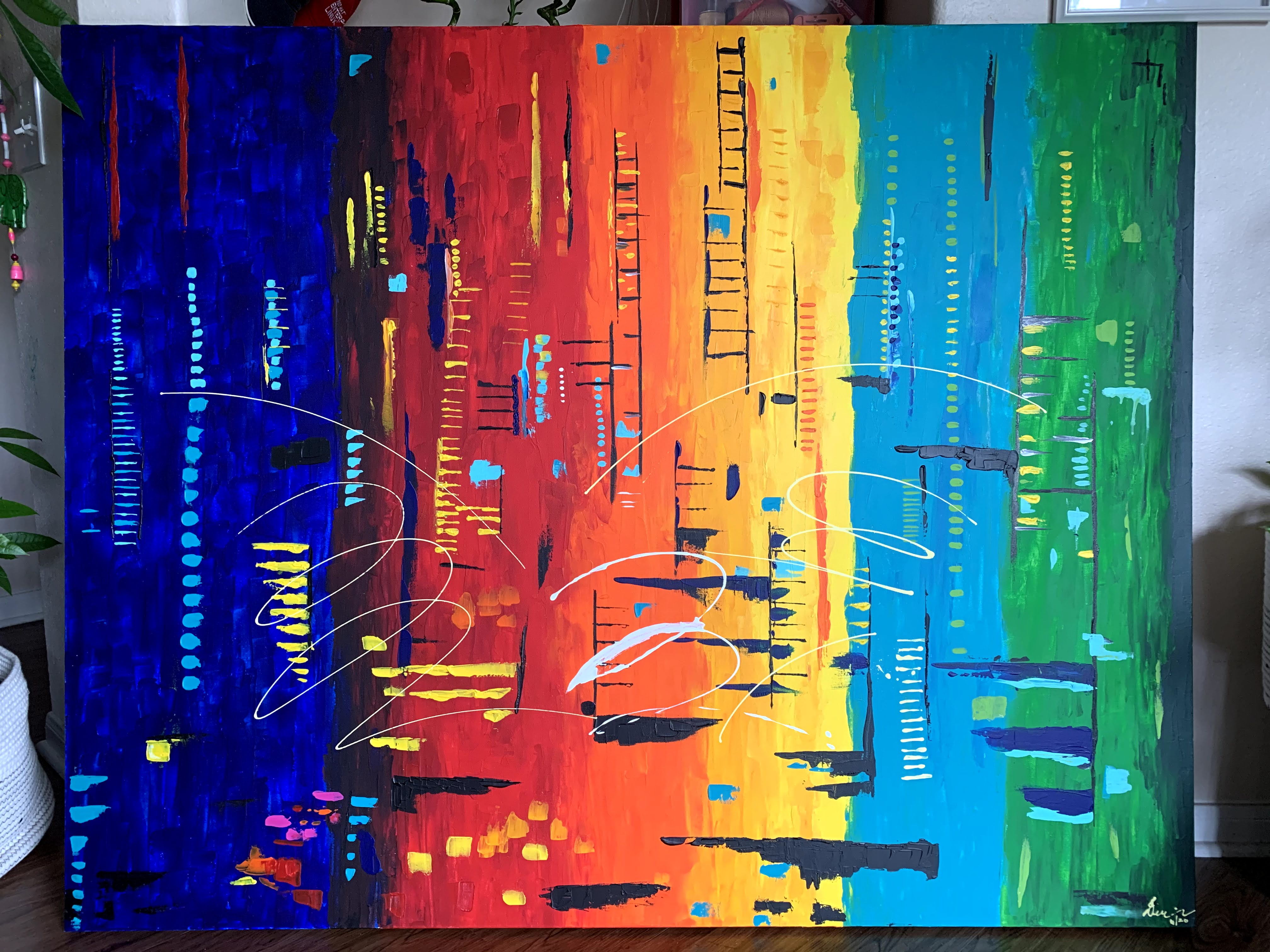 Indian traditional inspired artwork from Deepu Art Gallery